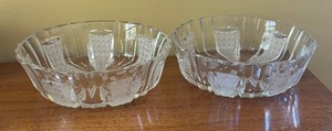 lot 85 image: Two Beautiful Crystal Bowls
