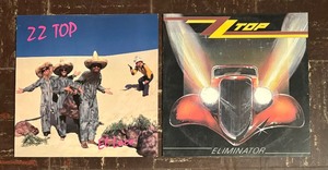 lot 89 image: ZZ Top Record Albums including Eliminator and El Loco