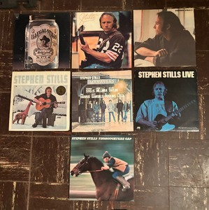 lot 90 image: Remarkable Record Albums by Steven Stills including Illegal Stills, Manassas, Thoroughfare Gap and More