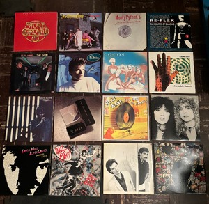 lot 93 image: Awesome Record Albums by the GoGos, Reflex, David Bowie, Hall & Oates and More