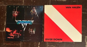 lot 94 image: Van Halen Record Albums including River Down and Self Titled Album