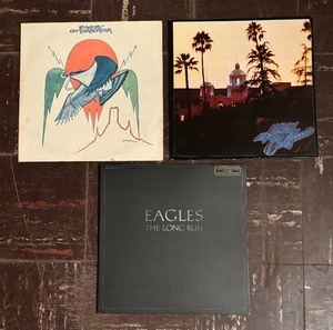 lot 106 image: Eagles Record Albums including The Long Run, One the Border and Hotel California