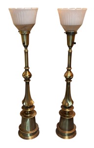 Pair of Elegant Vintage Touchier Lamps by Rembrandt
