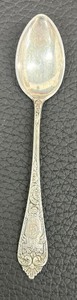 lot 101A image: Vintage Norwegian 830 Sterling Silver Spoon