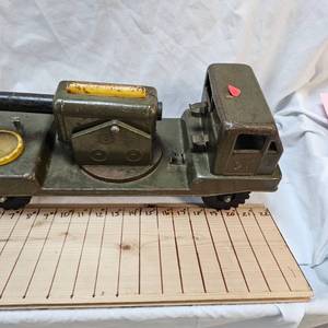 1950's-60's Vintage Nylint Electronic Cannon Army Truck Model N-2400