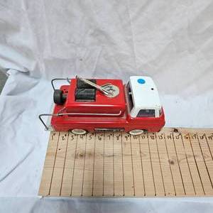 lot 97 image: 1960 Nylint 12 Ford Fire Truck, Complete in 95% Condition