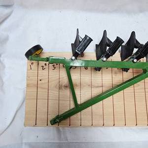 lot 82 image: John Deere, 6 Row Bottom Plow, #3600