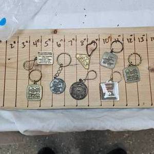 lot 71 image: Collection of Ag MFG Key Chains