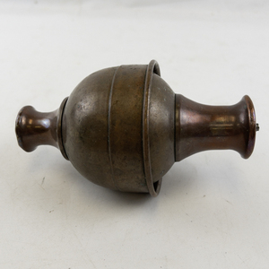 lot 1A image: Large Copper Karmelkorn Ball Maker -Custom Ballers made for the KARMELKORN Franchisee.