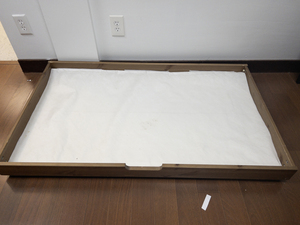 lot 18 image: Rolling Underbed Storage Tray -Fits Under Twin