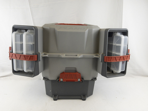 lot 23 image: PLANO Kayak V-Crate Fishing Tackle Box.