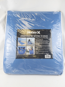 lot 52 image: HURLEY Lounger Beach Mat with Built in Cooler -New Never Used