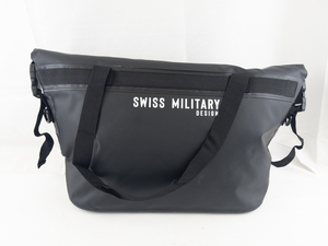 lot 55 image: Swiss Military Design Black Soft Side Insulated Waterproof Cooler