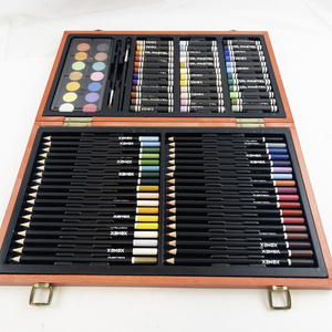 lot 71 image: XONEX Art Set -Oil Pastels Colored Pencils, Water Colors