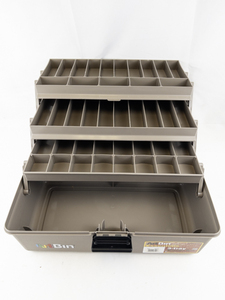 lot 77 image: Art Bin Essentials 3-Tray Storage Bin -Like new
