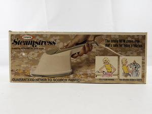 lot 80 image: Vintage Osrow Steamstress Steam Iron- Working.