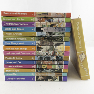 lot 95 image: Group of 16 Childcraft Encyclopedias