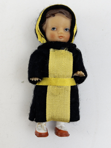 lot 121 image: Vintage German Doll Rubber Munchner Kindl Munich Doll