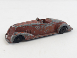 lot 155 image: TOOTSIE TOY Vintage Red Diecast Toy Metal Car