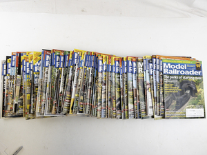 lot 175 image: Group of 65 MODEL RAILROADER Magazines 2009-2018