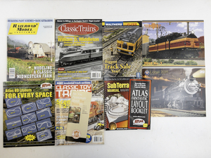 lot 177 image: Group of 10 Train CatalogsManuals Brochures