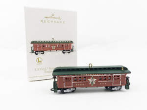 lot 188 image: Lionel Christmas Train Collection Nutcracker Route Baggage Coach Ornament