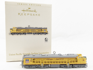 lot 190A image: Lionel Christmas Train Collection Union Pacific Veranda Turbine Locomotive Ornament