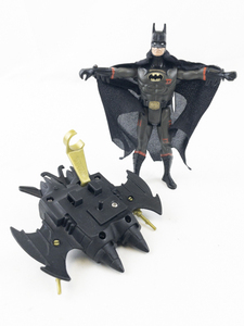lot 210 image: KENNER DC Comics Batman &nbspReturns Action Figure 1991 Rocket Blast Batman