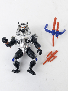 lot 227 image: Playmates Toys TMNT Chrome Dome Action Figure - Completed Set