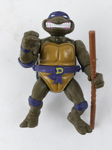 lot 232 image: Playmates Toys TMNT Donatello Action Figure - Set Completed