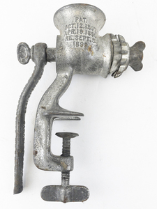 lot 245 image: Antique Great Britain Universal Meat Grinder