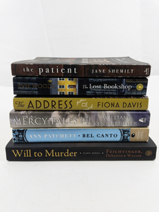 lot 273 image: Set of Six Books Lot - The Address, The Patient, Will to Murder, and More