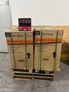 lot 9 image: HUSKY Lot of 4 Cases of- 12 ft. x 1 in. Ratchet Tie Down with S Hook (4-Pack) (30 packs of 4 per case)