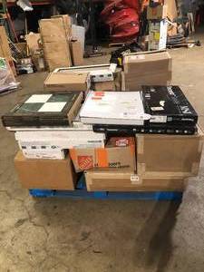 lot 2 image: Pallet of Mixed Assorted Ceramic Flooring Various Models and Conditions Customer Returns See Pictures