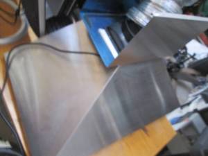 lot 24 image: Stainless Steel 30 and 36 wall-mo...