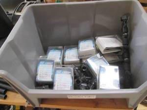 lot 76 image: Stackable organizer containing foun...