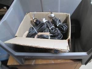 lot 94 image: Stackable organizer containing pond...