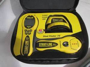 lot 146 image: Strait-Line stud finder, laser leve...