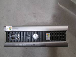 lot 151 image: Dell optiplex 745 computer tower...