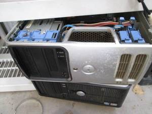 lot 156 image: (2) Dell computer towers may not b...