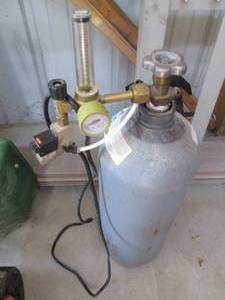 lot 169 image: Carbon dioxide siphon tube tank...