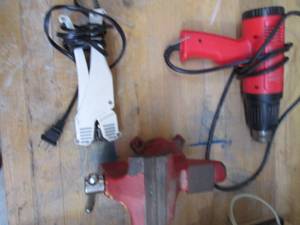 lot 181 image: Heat gun, manual point Sealer and s...