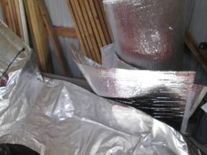 lot 186 image: Insulated reflective grow tent floo...