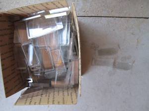 lot 216 image: Retail clamshell storage containers...