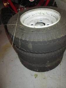 lot 218 image: Set of (3) 4.80400-8 Load Star uti...