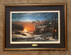 lot 49 image: The Sharing Season II Print by Terry Redlin