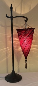 lot 115 image: Pottery Barn Medina Style Lamp