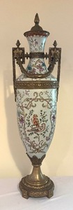 lot 16A image: Vintage European Art Nouveau Style Urn  Vase