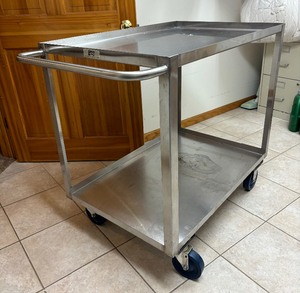 lot 148 image: Stainless Steel Jamco Utility Cart