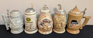 lot 125 image: Avon Collectible Beer Steins